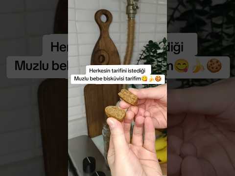 3 Malzemeli Bebek Kurabiyesi