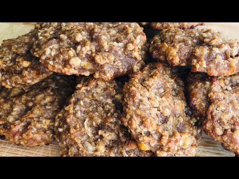 Muzlu Yulaflı Besleyici Kurabiye (1+ Yaş)