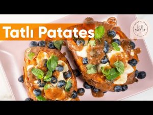 Tatlı Patates İle Vegan Kurabiye