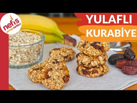 Meyveli Yulaflı Kurabiye Tarifi